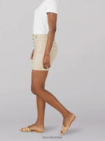 Lee mujer shorts legendarios de talle alto y ajuste relajado con parches bronceado oxford ropa Z6H6F339 - Image 3
