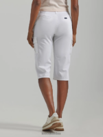 Lee mujer ultra lux con skimmer de carga relajado y flexible (pequeño) blanco ropa Z6H6F454 - Image 2