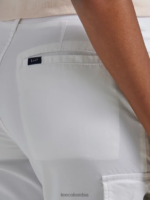 Lee mujer ultra lux con skimmer de carga relajado y flexible (pequeño) blanco ropa Z6H6F454 - Image 4