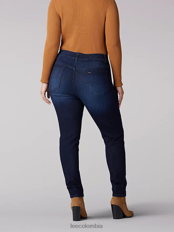 Lee mujer Vaqueros ajustados y esculpidos (más) ruiseñor ropa Z6H6F94 - Image 2