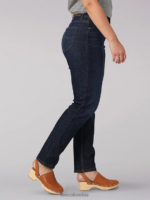 Lee mujer vaqueros de mamá legendarios enjuagar ropa Z6H6F27 - Image 3