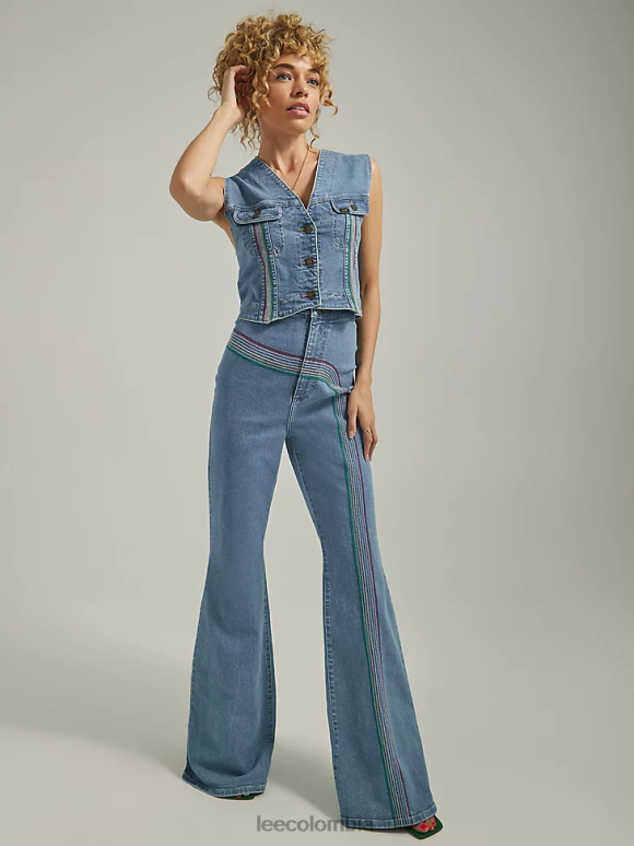 lee_mujer_vaqueros_super_acampanados_de_talle_alto_y_arcoiris_de_freeway_of_love_medio_arcoiris_ropa_z6h6f148.png Lee mujer Vaqueros súper acampanados de talle alto y arcoíris de Freeway of Love medio arcoiris ropa Z6H6F148 - Image 1