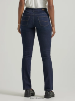Lee mujer Vaqueros ultra lux con movimiento flexible, ajuste regular y pernera recta niágra ropa Z6H6F69 - Image 3