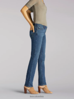 Lee mujer Vaqueros ultra lux con movimiento flexible, ajuste regular y pierna recta (pequeña) rayne ropa Z6H6F98 - Image 3
