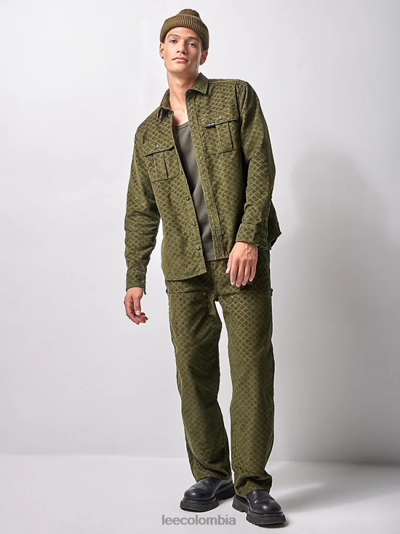 lee_x_the_brooklyn_circus_hombres_camisa_con_botones_de_pana_de_working_west_col_rizada_ropa_z6h6f939.png Lee x The Brooklyn Circus hombres camisa con botones de pana de Working West col rizada ropa Z6H6F939 - Image 1