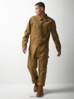 Lee x The Brooklyn Circus hombres Unión plisada en espiga caqui oscuro ropa Z6H6F1154