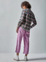 Lee x The Brooklyn Circus mujer sobrecamisa a cuadros cuadros suaves y brumosos ropa Z6H6F402 - Image 2